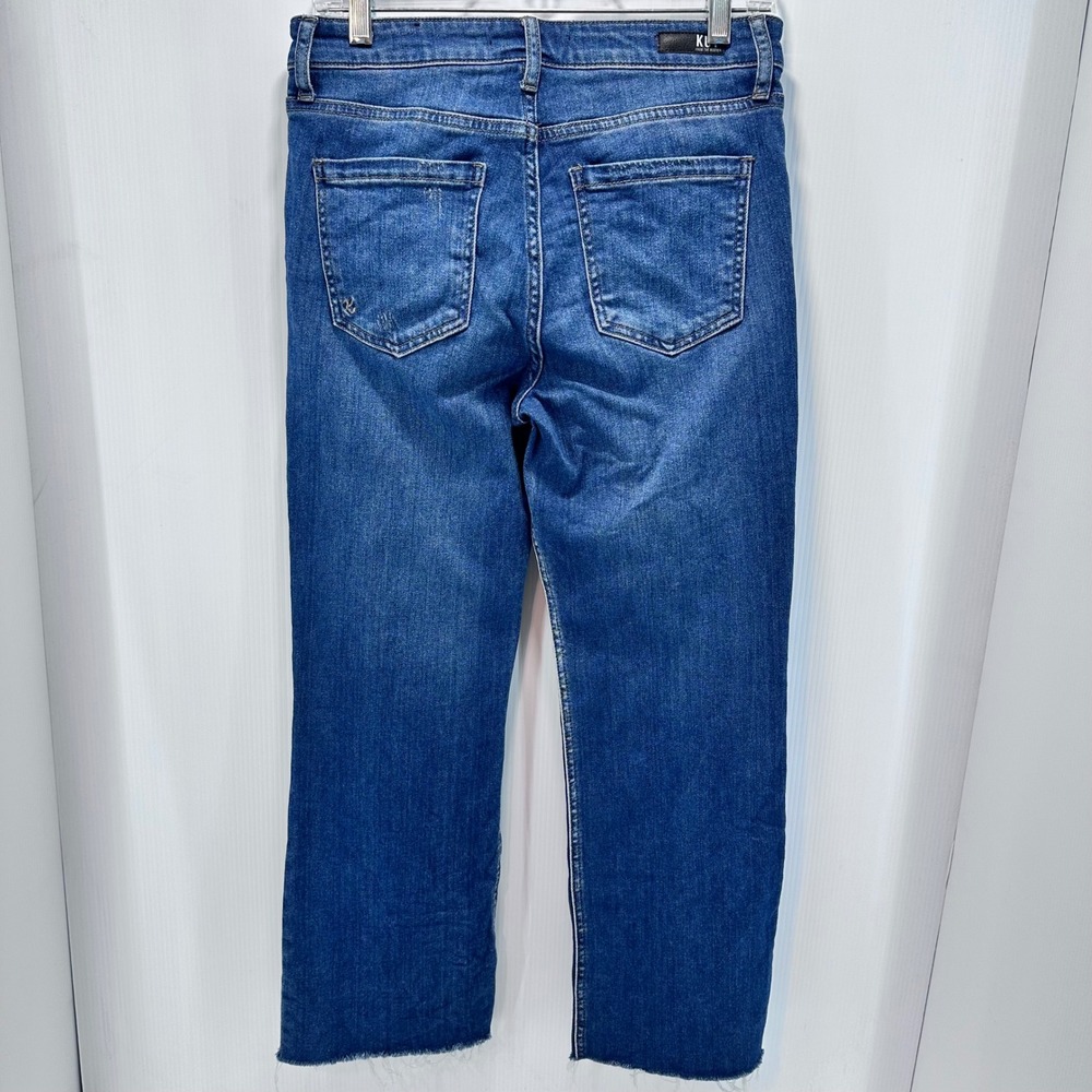 KUT from the Kloth Kelsey High Rise Ankle Flare Jeans Women's‎ Size 2 Denim - Picture 5 of 12